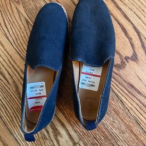Bill Blass Blue Flats